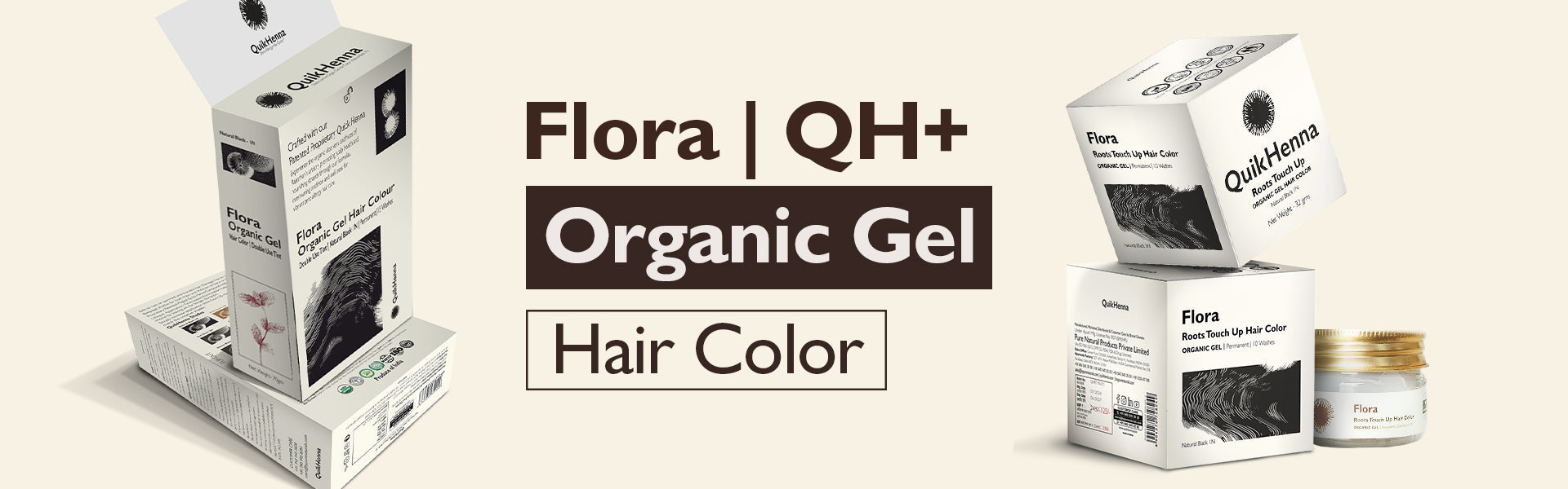 Flora | Organic Gel | Hair Color