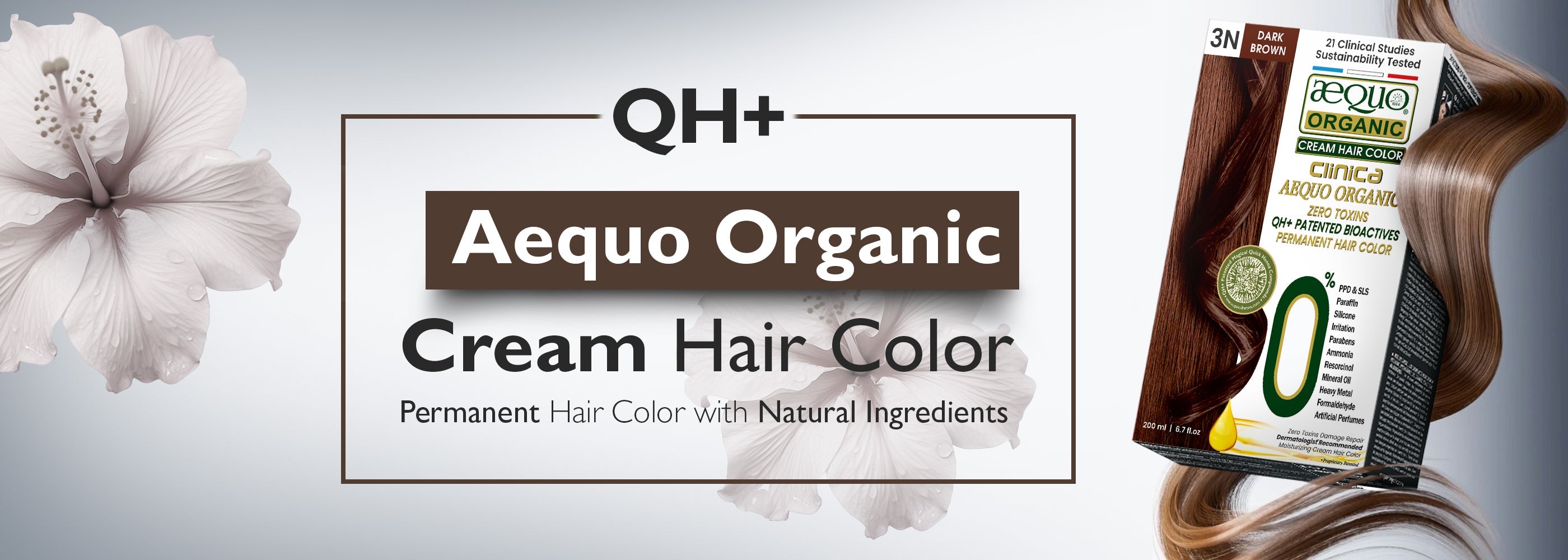 Aequo Organic Cream Zero Toxins Hair Color