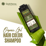 QH+ ORGANIC GEL®  Hair Colour Shampoo - 200ml- Dark Brown-3N