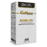 QH+ QuikHenna CLINICA Organic Gel Innovative Derma Hair Color 165gm- 2N Soft Black - buyPureNaturals