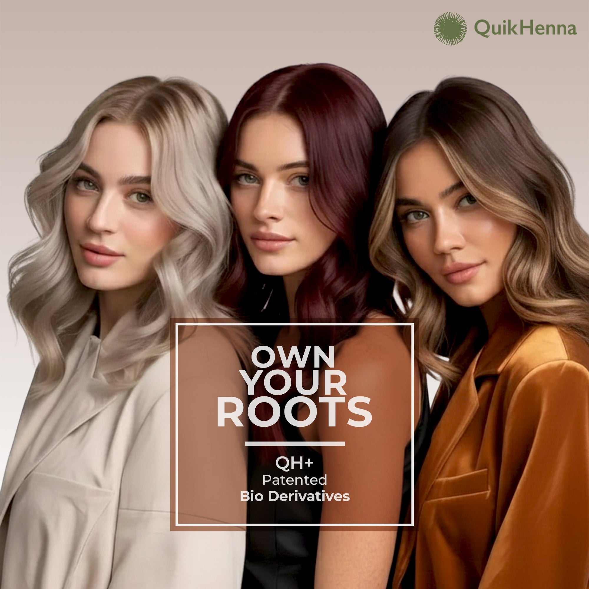 QH+ QuikHenna CLINICA Organic Gel Innovative Derma Hair Color 165gm- 9RG Burgundy - buyPureNaturals