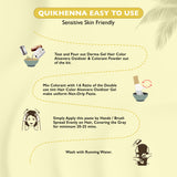 QH+ QuikHenna FLORA Organic Gel Roots Touch Up Hair Color- 32gm- 4G Golden Brown - BuyPureNaturals
