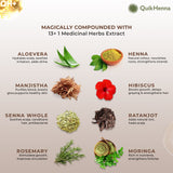 QH+ QuikHenna CLINICA Organic Gel Innovative Derma Hair Color 165gm- 9RG Burgundy - buyPureNaturals