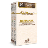 QH+ QuikHenna CLINICA Organic Gel Innovative Derma Hair Color 165gm- 5G Light Golden Brown - buyPureNaturals