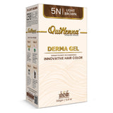 QH+ QuikHenna CLINICA Organic Gel Innovative Derma Hair Color 165gm- 5N Light Brown - buyPureNaturals