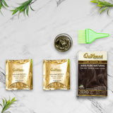 Quikhenna 100% Organic Powder Hair Color- 60 Gm- 3N Dark Brown - BuyPureNaturals