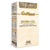 QH+ QuikHenna CLINICA Organic Gel Innovative Derma Hair Color 165gm - 7G Blonde - buyPureNaturals