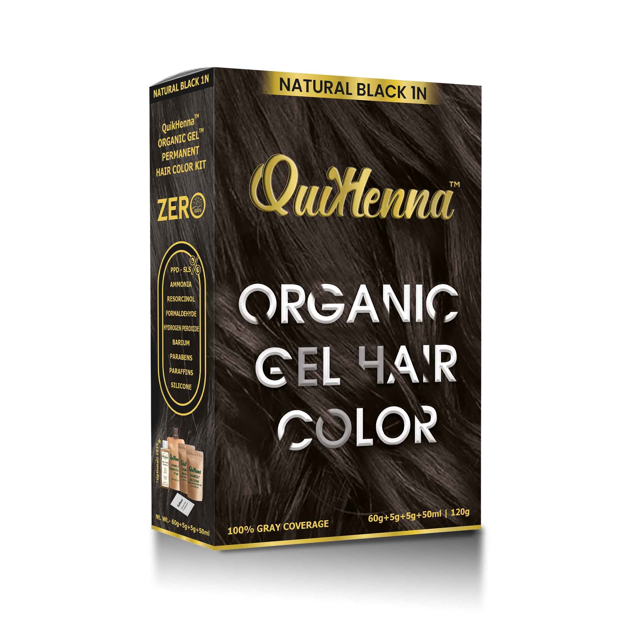QuikHenna Organic Gel Hair Colour