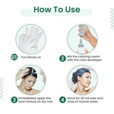 Aequo Organic Cream Hair Color Salon Pack- 120ml