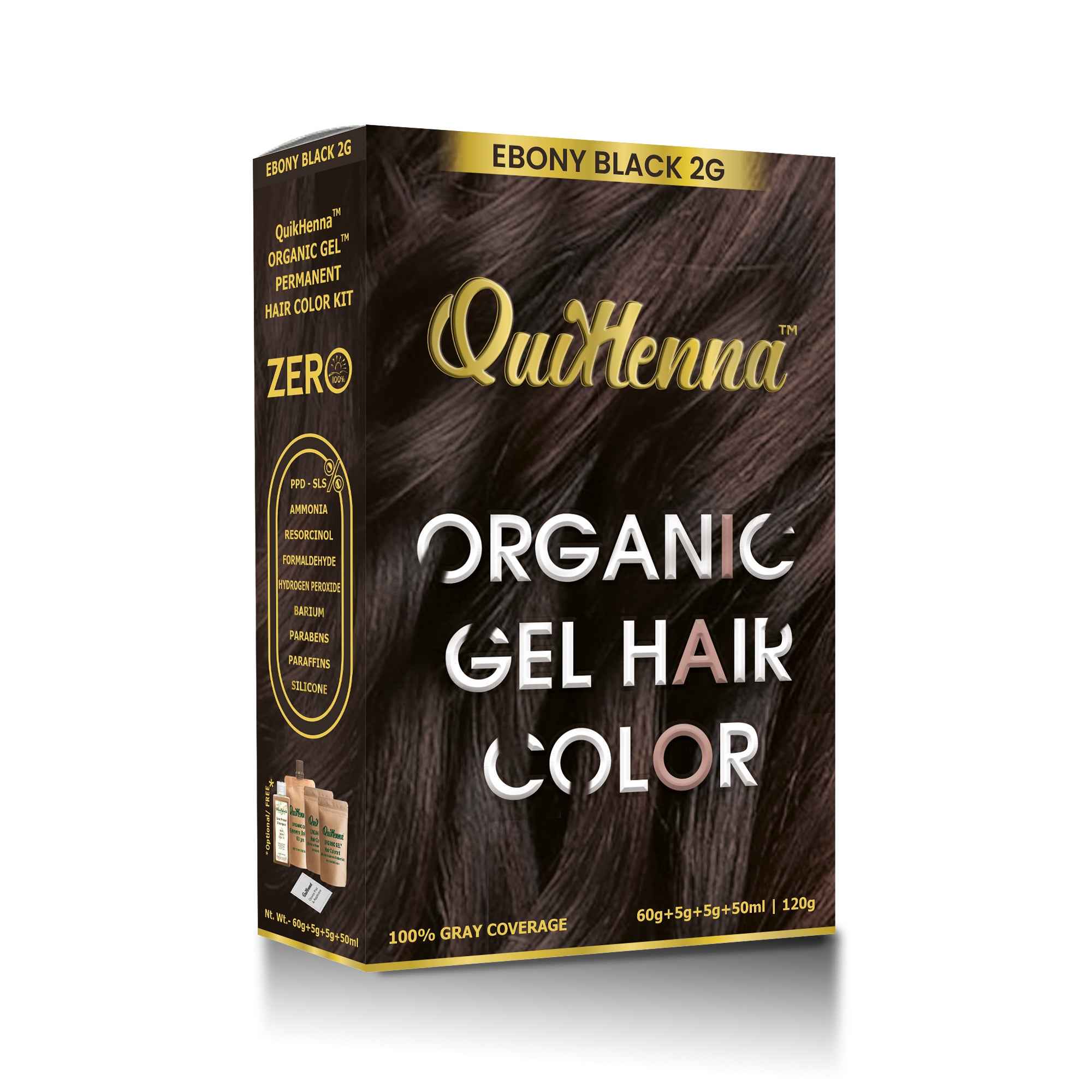 QuikHenna Organic Gel Hair Colour