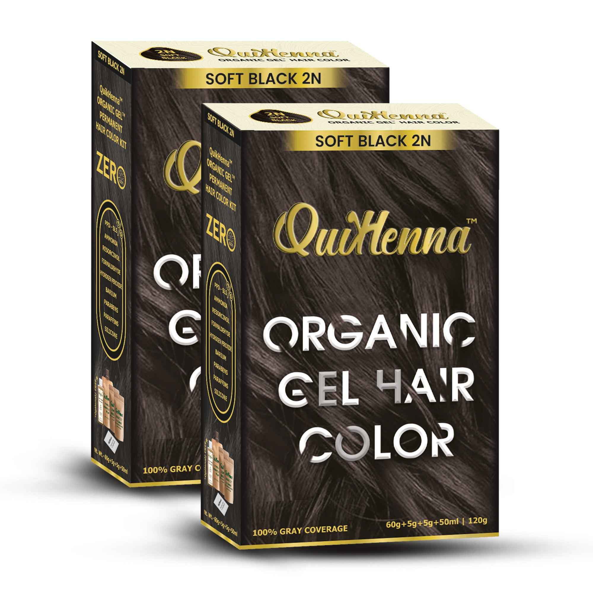 QuikHenna Organic Gel Hair Colour
