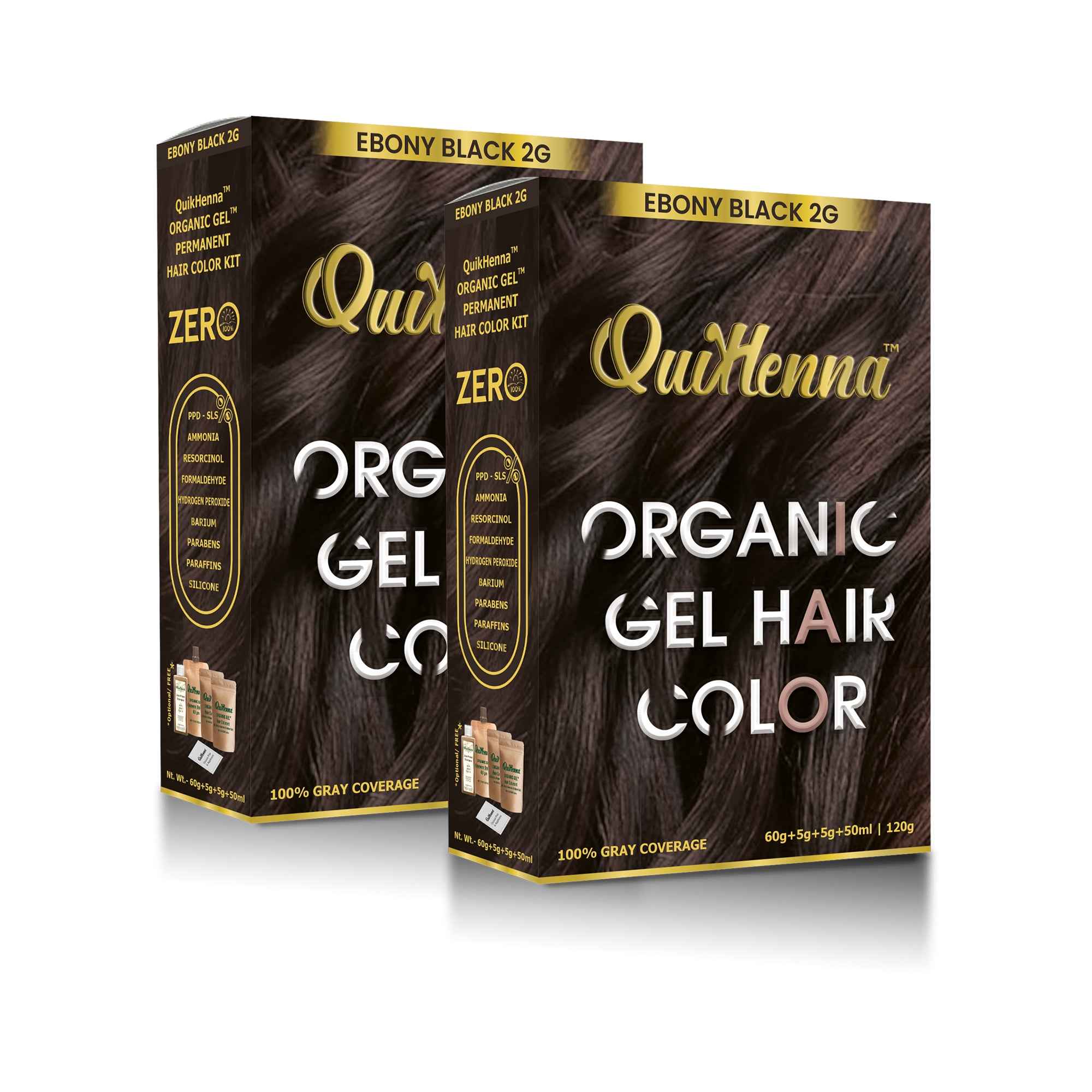 QuikHenna Organic Gel Hair Colour