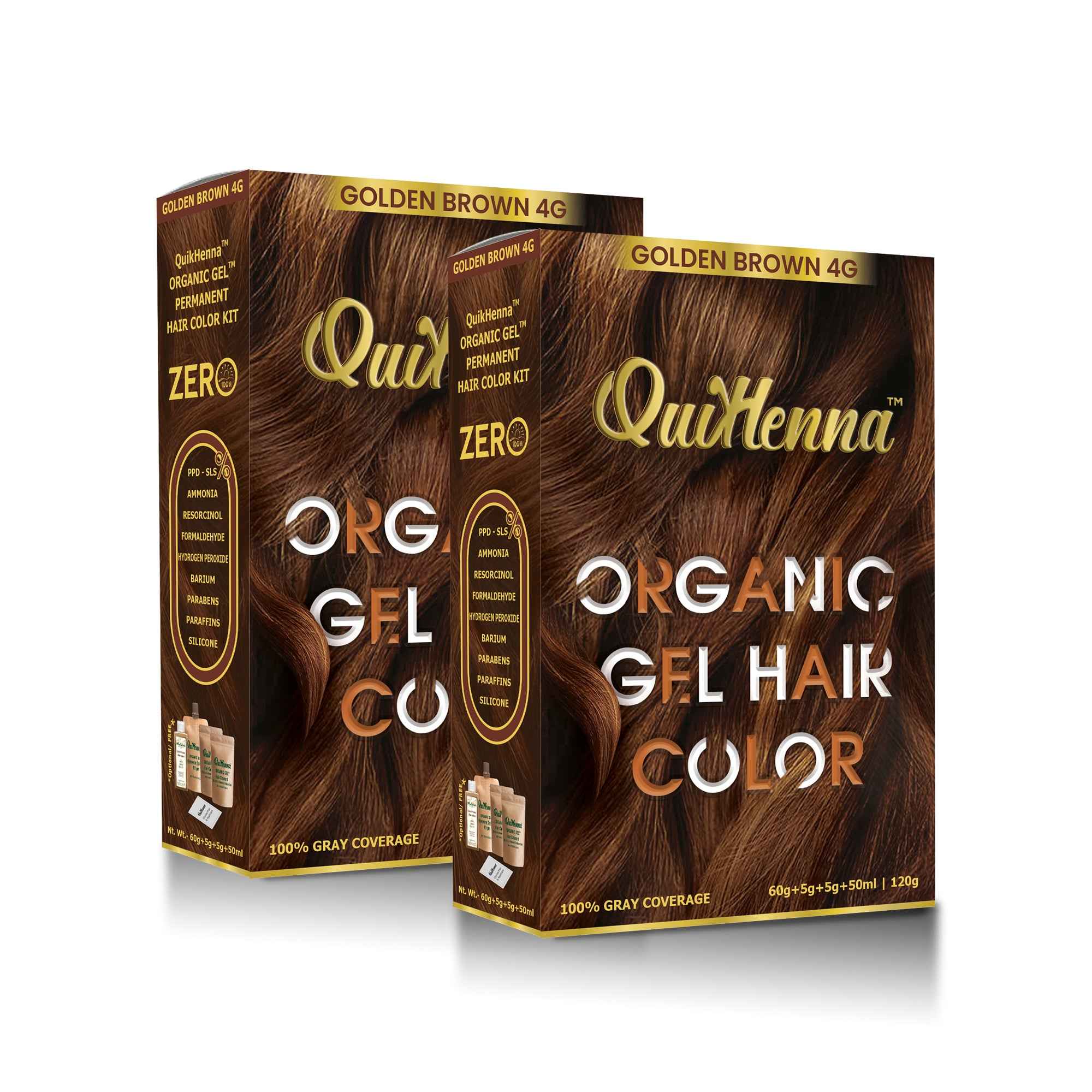 QuikHenna Organic Gel Hair Colour