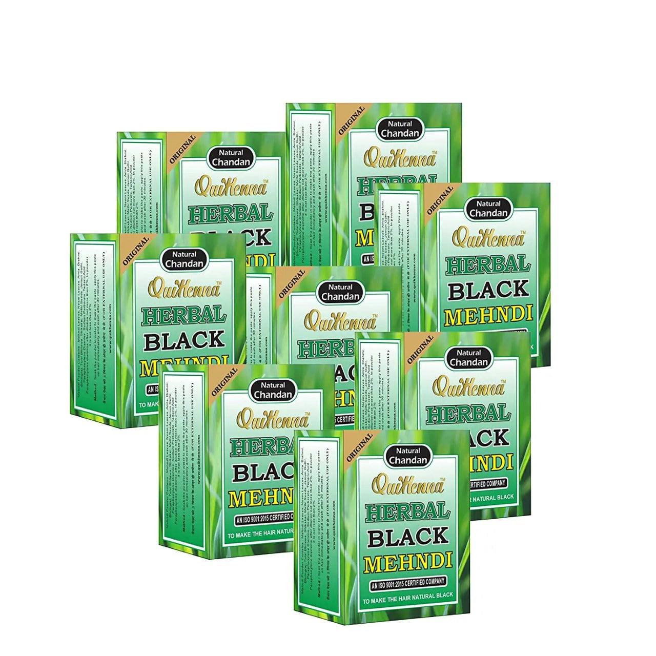 QuikHenna Herbal Mehndi- 65gm- Black - BuyPureNaturals