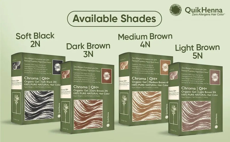 Chroma natural hair color all shades