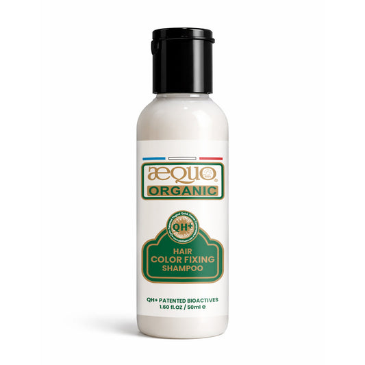 QH+ Aequo Organic Hair Colour Fixing Shampoo- 50ml