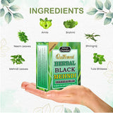 QuikHenna Herbal Mehndi- 65gm- Black - BuyPureNaturals