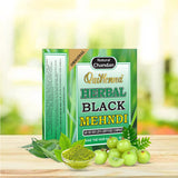 QuikHenna Herbal Mehndi- 65gm- Black - BuyPureNaturals