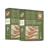 QH+ QuikHenna CHROMA Organic Gel 100% Pure Natural Zero Allergens Hair Color- 140gm - buyPureNaturals